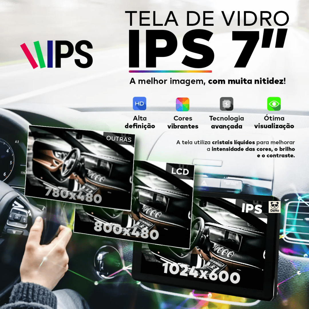 (Envio de SP) DAAN Multimídia Hb20s Hb20 Hb20x 2012 2013 2014 2015 2016 2017 2018 2019 Android 15 4+64GB 7" 1,5GHz - Imagem 5