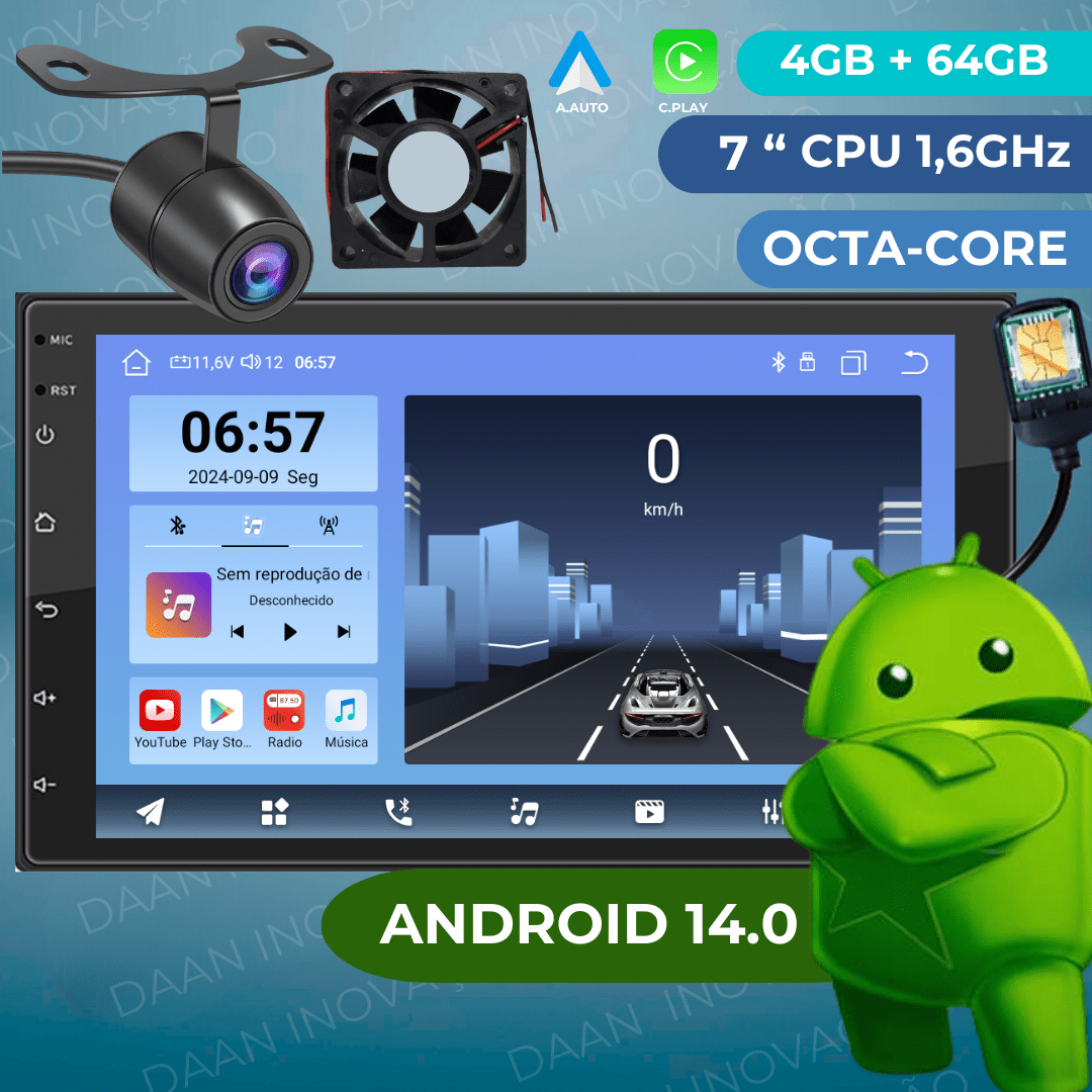 OCTA CORE 7POL 4+64G 1,6GHz Android 14