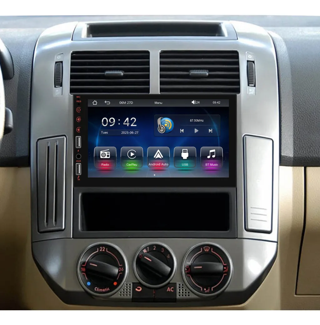 Central 7 Polegadas 1 Din Mp5 Carplay Android Auto - Imagem 6