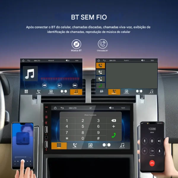 Central 7 Polegadas 1 Din Mp5 Carplay Android Auto – DAAN MULTIMIDIA